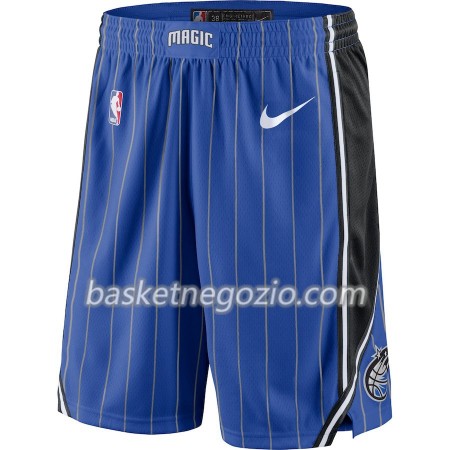Orlando Magic Uomo Pantaloncini Blu 2018-19 Nike Swingman
